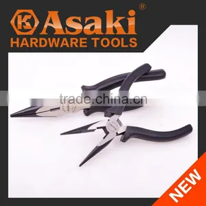 AK-8048 High Quality Carbon Steel Long Nose Pliers thumbnail-1