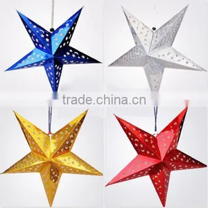 Cheap 2016 Xmas String Hanging 30 45 60cm Star for Christmas Party Decoration Christmas Tree Ornament thumbnail-4