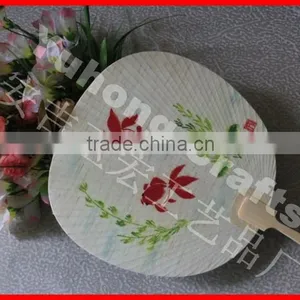 Custom Printed Round Wholesale Japanese Personalized Hand Fan thumbnail-6