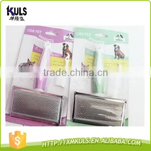 2017 New Brush for Pet Hair Brush for Dog/cat Clening Brush With Handle thumbnail-1