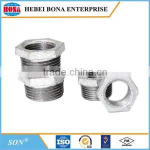 Hot Dipped Galvanzed Plain End Malleable Iron Pipe Fittings thumbnail-6