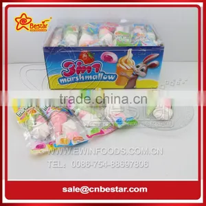 Ice Cream Shaped Marshmallow Candy With Fruit Jelly Jam thumbnail-1