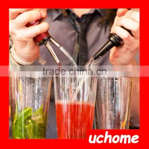 UCHOME Food Grade Stainless Steel Wine Chiller Stick With Pourer thumbnail-3