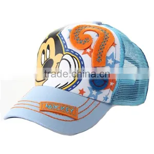 Hot Sale New Fashion Style Kids Trucker Hats Custom Print Baseball Mesh Cap thumbnail-2