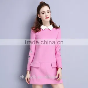 Women Clothing Winter Bottoming Dress Woman European Big Size Dress thumbnail-4