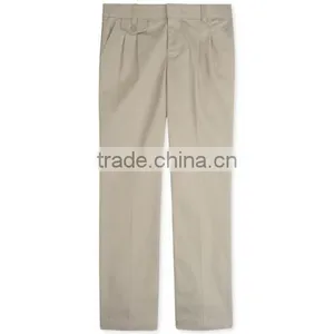 Girls' or Little Girls' Uniform Adjustable-Waist Pants thumbnail-1