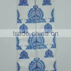 White Thick Polyester Sublimation Printed Men Socks With Free Samples thumbnail-1