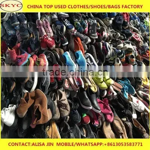 Rwanda Used Shoes Buyers Wholesale Dongguan China Factory Stock High Quality Big Size Second Hand Shoes for Sale Africa thumbnail-1