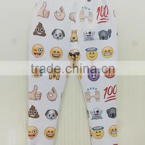 Fashion Popular Custom Printed Men Emoji Jogger Pants thumbnail-2