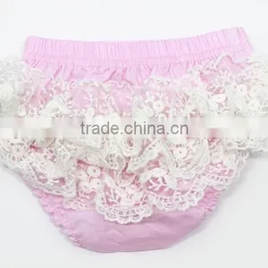 Boutique Girls Clothing Icing Shorts Bloomers Plain Pink Chiffon Baby Kids Girls Bloomers thumbnail-4