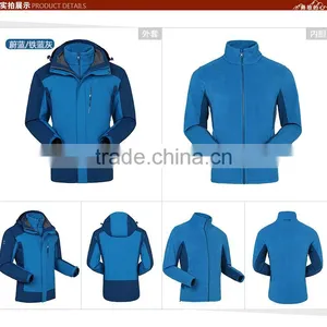 Chinese Factory Waterproof Jackets for Men,fleece Lined Waterproof Jacket, Waterproof Jacket Sale 3 in One thumbnail-2