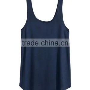 Cotton Curve Hem Ladies Stringer Vest thumbnail-6
