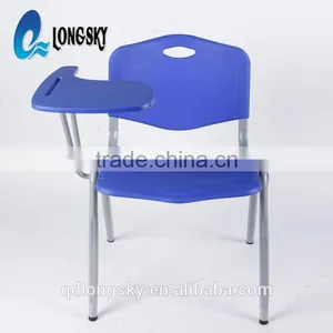 LS-4024A Cheap Platic Conference Chairs With Writing Tablet,classroom Chairs With Writing Pad thumbnail-2