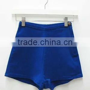 Runwaylover Europe Style 2017 Ladies Fashion 100% Cotton High Waist Shorts With Side Zipper thumbnail-6