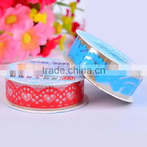 1.5cm*1m Multicolor Lace Tape,PVC Tape DIY Washi Tape Cartoon Characters Adhesive Paper Tape thumbnail-4