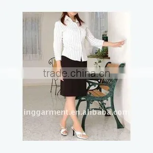 Ladies Striped Blouse thumbnail-1