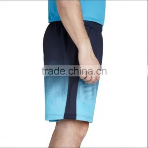 Dry Fit Printed High Waisted Lightweight Training Breathable Gym Shorts Men thumbnail-3