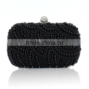 R0024H China Manufacturer Good Quality Beaded Evening Clutch Bags thumbnail-2