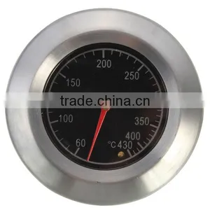 High Quality Barbecue BBQ Smoker Grill Stainless Steel Thermometer Temperature Gauge 60-430 thumbnail-4