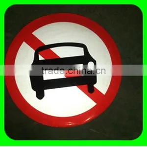 Custom Factory Sale PVC Lighted Safety Road Signs Reflective Sticker for Warning thumbnail-5