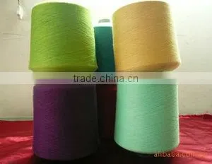 High Strength Colored/dyed Polyester Spun Yarn for Bags and Clothes thumbnail-1