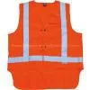 100%polyester Knitting Waistcoat CE EN471trrafic Reflective Safety Vest thumbnail-2