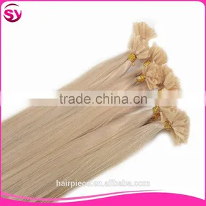 Different Color Fashion Style Pre-bonded Hair 8A Grade Straight Brazilian Virgin Hair U Tip Hair in Extension thumbnail-5