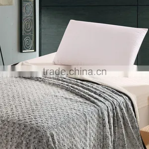 2016 Newfashioned Grey Plush Flannel Blanket thumbnail-2