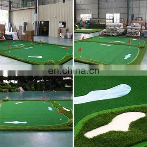 Simulation Mini Golf Putting Green Golf Putting Mat Golf Putting Carpet thumbnail-4