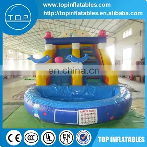 New Design Fashion Inflatable Hurricane Water Slide thumbnail-1