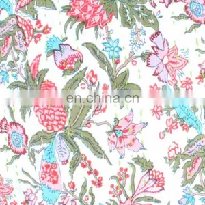 Hand Stitched Handmade Indian White Pine Apple Floral Design Cushion Cover Decorative Pillow Cover Handmade Kantha Cushion Cover thumbnail-2