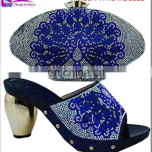 Africa Women Shoes High Heel Shoes Matching With Bag BCH-11 thumbnail-4