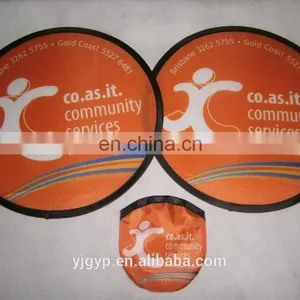 High Quality Hand Shape Cheap Customized Foldable Nylon Frisbee Fan thumbnail-4