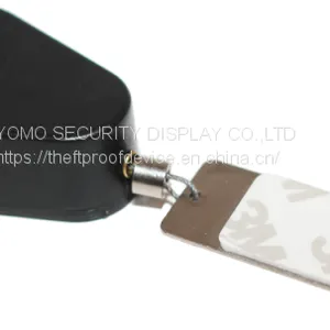Plastic Teardrop Pullbox Anti Theft Tether With Dog Tag Endfitting thumbnail-2
