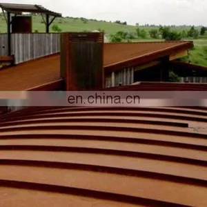 Corten Steel Wall Cladding Panels for Buildings S355J2WP thumbnail-7