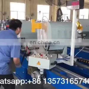 Double Mitre Aluminum Window Cutting Saw,Aluminum Window Process Machine Supplier -45/+45 /90 Angle thumbnail-1