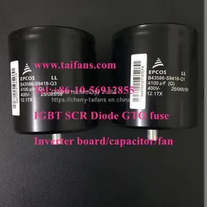 Aluminum Electrolytic New Capacitor Capacitors B43586-S9418-Q1 B43586-S9418-Q3 B43586-S9418-Q2 4100uf 400v thumbnail-1