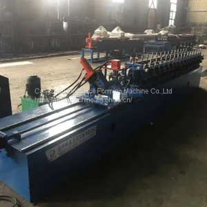 Metal Furring Keel Channel House Structure Roll Forming Machine With Punching Hole thumbnail-5