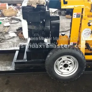 Xyx-130 Wheeled Core Drill Towing Core Drill 100-meter Hydraulic Exploration Rig is Reasonable in Price thumbnail-3
