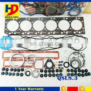 QSL8.3 Engine Overhaul Cylinder Head Gasket Set thumbnail-1
