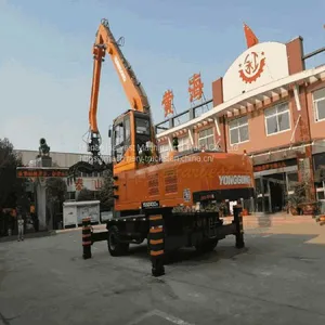 40 Ton Hydraulic Wheel Excavator With Grapple/Log Grab thumbnail-3