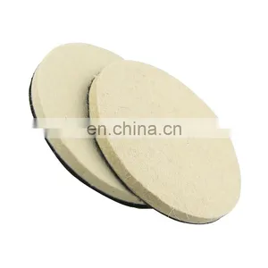 Car Polishing Pads Wool Compunding Pads 3inch With Backing thumbnail-6