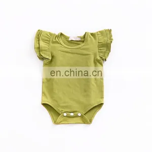 Summer Short Sleeveless Baby Clothes Toddlers Romper Kids Clothing thumbnail-6