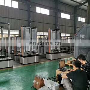 100KN Computer Controller Electronic Universal Tensile Strain Testing Measurement Instrument Machine For Sale thumbnail-6