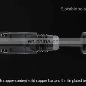 PPO Insulation IP68 Waterproof Photovoltaic Coupler DC Wire Solar Connector at 50A Current thumbnail-1