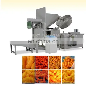 Batch Fryer Electric Automatic Snack Food Cheetos Kurkure Chips Frying Machine thumbnail-2