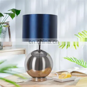 Top Sale Indoor Table Lamp Household Decoration Round Ball Glass Night Lamp for Bedside thumbnail-1