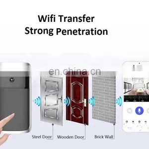 OEM WIFI Video Door Bell, Smart Doorbells 720P HD Wireless Wi-Fi Video Door Bells Camera With Indoor Chime Option thumbnail-5
