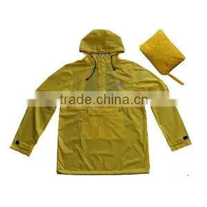 Super Light Breathable 20D Nylon Raincoat Packable Rain Jacket thumbnail-1