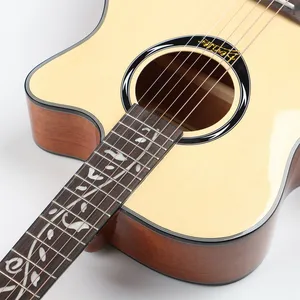 Custom Acoustic Guitar Deviser Guitar L-720B-N OEM 40 Inch China Factory Wholesale Guitar Cheap Price thumbnail-3